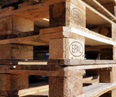 De omsnoeringsbanden kan je goed gebruiken voor pallets